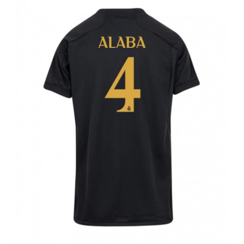 Ženski Nogometni dresi Real Madrid David Alaba #4 Tretji 2023-24 Kratek Rokav